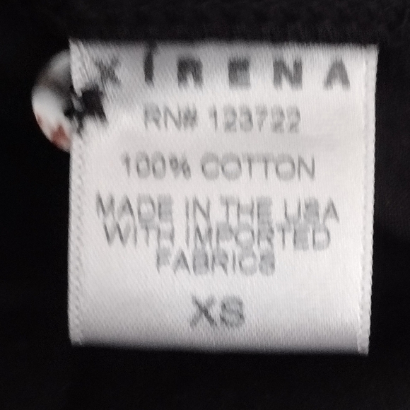 Xirena Black 100% Cotton Button Down Shirt Size XS - Picture 8 of 11